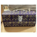 Fleur-de-lis Deco Tool Box
