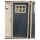 36" RH Craftsman Fiberglass Exterior Door