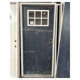 36" LH Craftsman Fiberglass Exterior Door