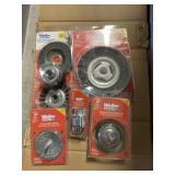 Mix- Assort. Sz. Crimped Wire Wheels.