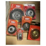 Mix- Assort. Sz. Crimped Wire Wheels.