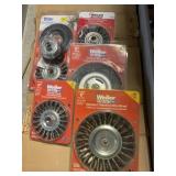 Mix- Assort. Sz. Crimped Wire Wheels.