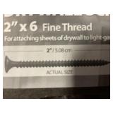 2" Fine Thread Drywall Screws 1lb x 24