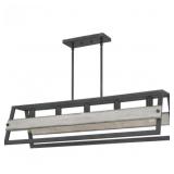 Quoizel 5-Bulb Distressed Iron Island Light