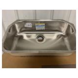31" Stainless Steel Single Bowl Sink