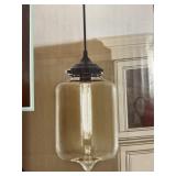 Allen & Roth 1-Light Pendant In Bronze