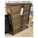 34"x50-1/2" Wooden Dresser-damaged