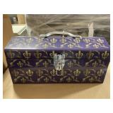 Fleur-de-lis Deco Tool Box