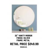 32" Vanity Mirror