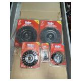 Mix- Assort. Sz. Crimped Wire Wheels.