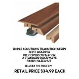 Simple Solutions Transition Strips x 9