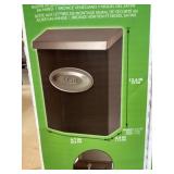 Galvanized Steel Security Mailbox x2