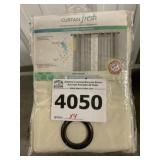 Curtain Fresh (1) Voile Grommet Panel  X4