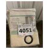 Curtain Fresh (1) Voile Grommet Panel X4