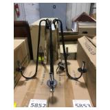 Ashley Harbour 5-Light Chandelier (Black)