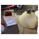 1 Bulb Bronze Ceiling Light
