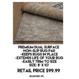 Premium Dual Surface Non Slip Rug Pad