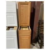 Brown Base and Wall Cabinet x 2 pieces