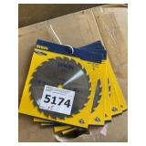 Irwin 8-8 1/2"  24T Saw Blades.  x5