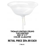 Thomas Lighting Ceiling x 3