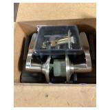 Schlage Passage Lever, Satin Nickel x3