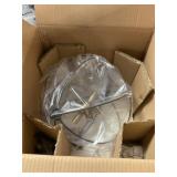 6-Light Ball Pendant Fixture (Bronze)