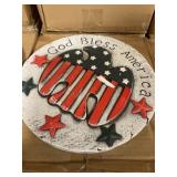 God Bless America Garden Stones.  x18