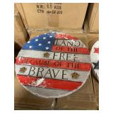 Land Of The Free Garden Stone.    x18