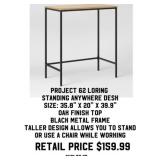 Project 62 Loring Standing Anywhere Desk