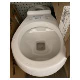 White Baby Devero Round Front Toilet Bowl ONLY