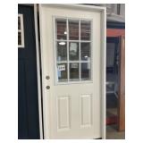 36" RH Smooth Fiberglass Exterior Door