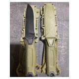 Gerberï¿½ Heavy Duty Fixed Tactical Blade x 2Pcs