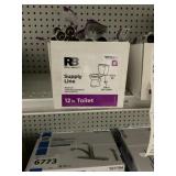 Reliabiltï¿½ 12' Toilet Supply Lines x 6Pcs