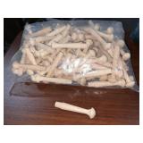 Bag of (100) 3' Wooden Shaker Pegs