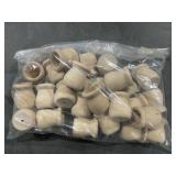 1-1/4'DIA Wooden Craft Spool x 25Pcs