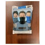 3Pk Unisex Cooling Face Cover/Gaiter x 3