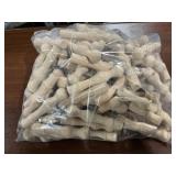 Bag of 3' (100) Unfinished Wooden Pegs