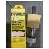 Dewalt 1 1/8' Self Feed Wood Bit