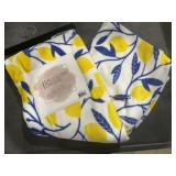 50' x 70' Oversized Plush Throw with Lemons