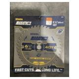 Irwin 6 1/2' 40T Saw Blade