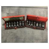 Geniusï¿½ 7Pc Deep Swivel Impact Socket Set x 2