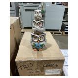 Case of (6) Owl Garden Stones for One Money