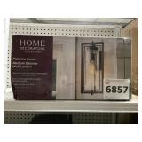 Medium Exterior Wall Lantern in Gilded Iron