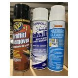 Assorted Cleaner Spray x 3Cans