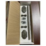 The Delaney Co. 18' Towel Bar Set in Aged Pewter