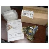 Concordï¿½ Clear Glass Turtle Fan Light Kit x 2