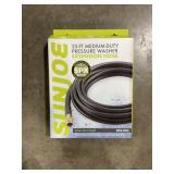 25Ft Medium-Duty Pressure Washer Ext. Hose x2