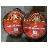 12Ft 8Gauge Jumper Cable x 2Pcs