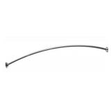 6' Stainless Steel Curved Shower Rod Set x 2Pcs