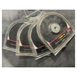 K-T  7' Backing Pad x4